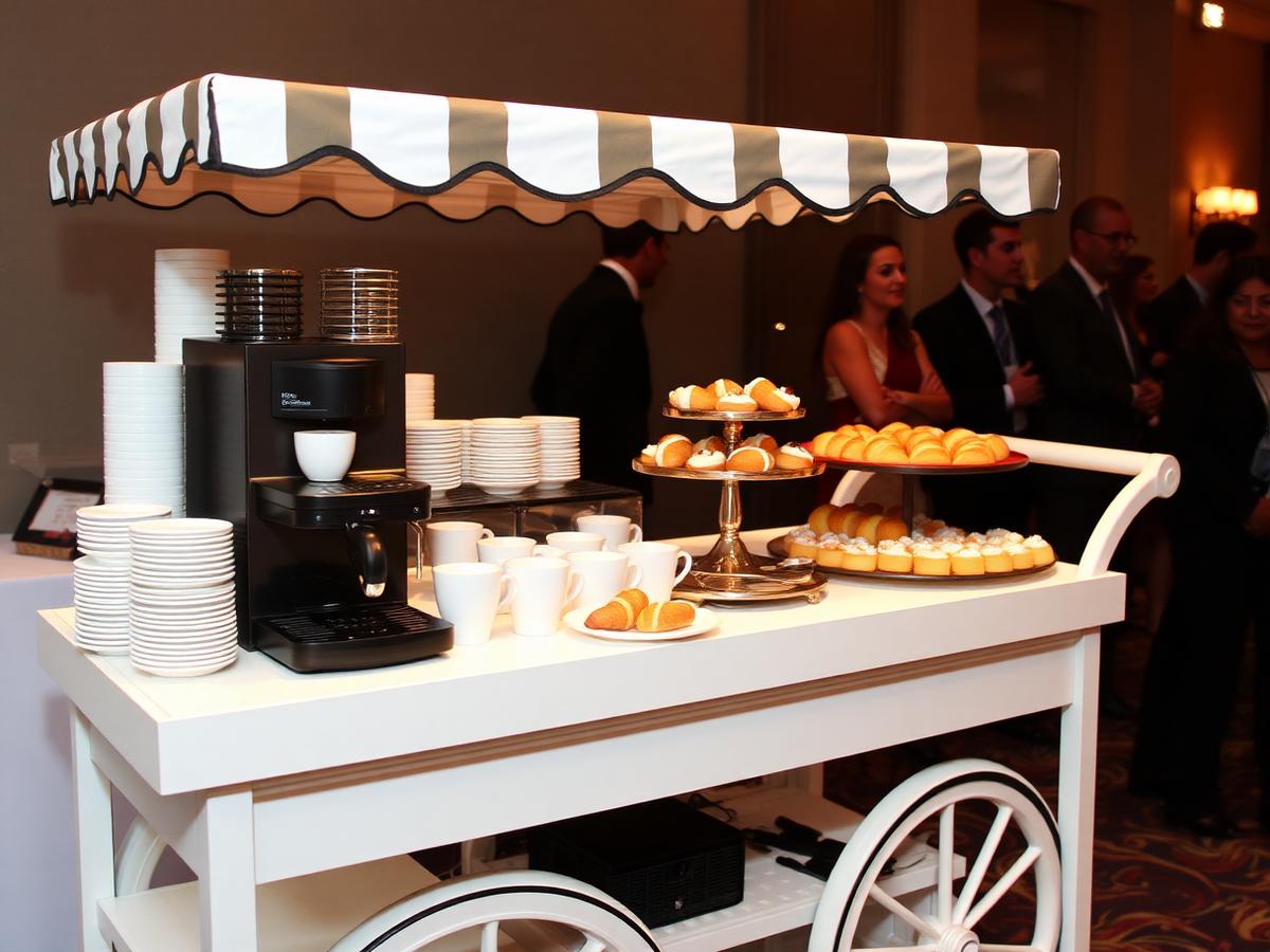 Coffee break para evento corporativo